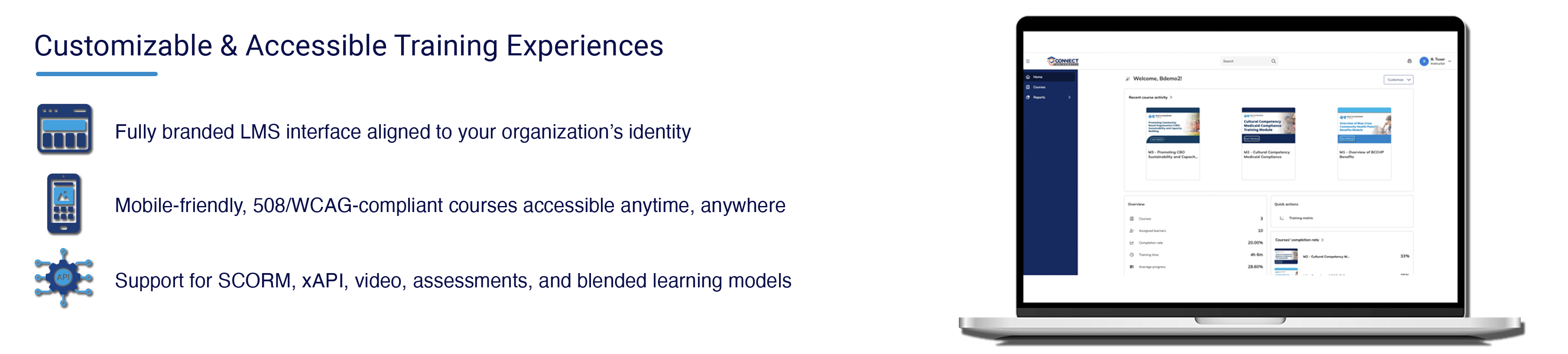 Customizable & Accessible